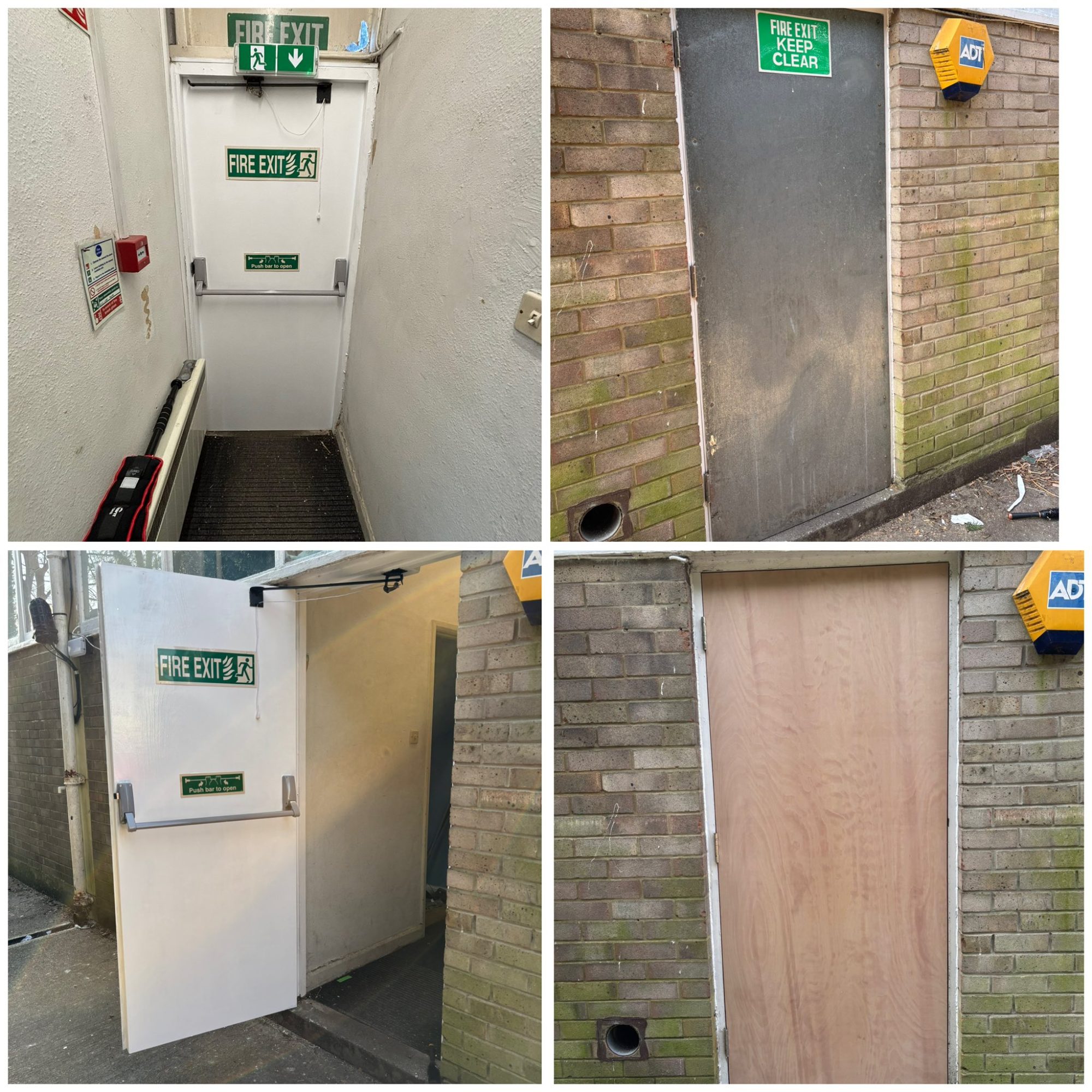 exit door installation and built carpentry by MBcarpentry