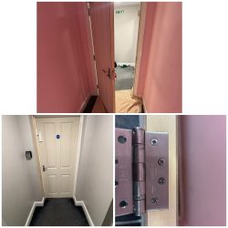 front door installation and built carpentry by MBcarpentry