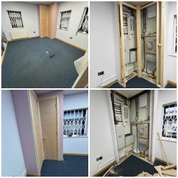 electric closet installation